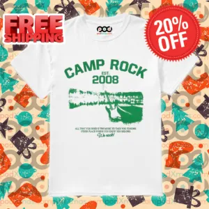 Camp Rock Est 2008 We Rock Shirt