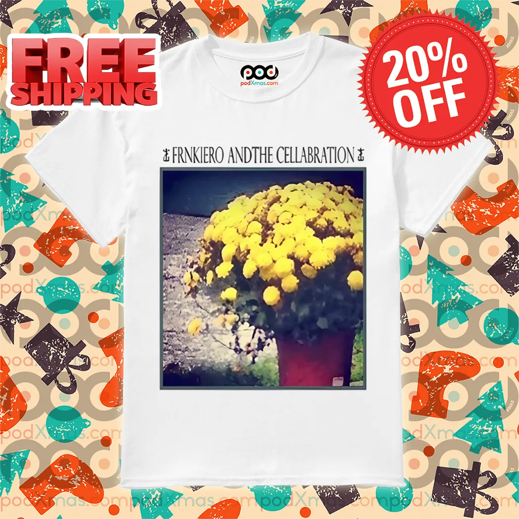 Frankiero Frnkiero And The Cellabration Flowers Shirt