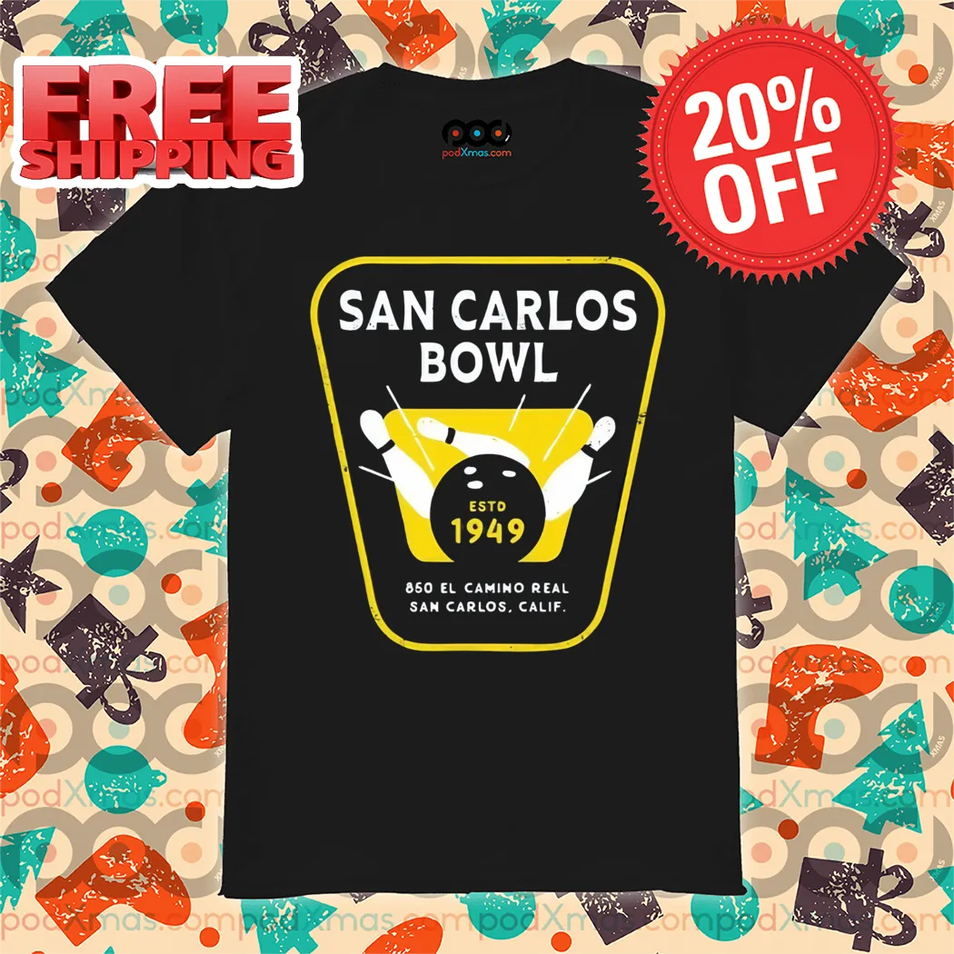 Bowling San Carlos Bowl Est 1949 Vintage Shirt