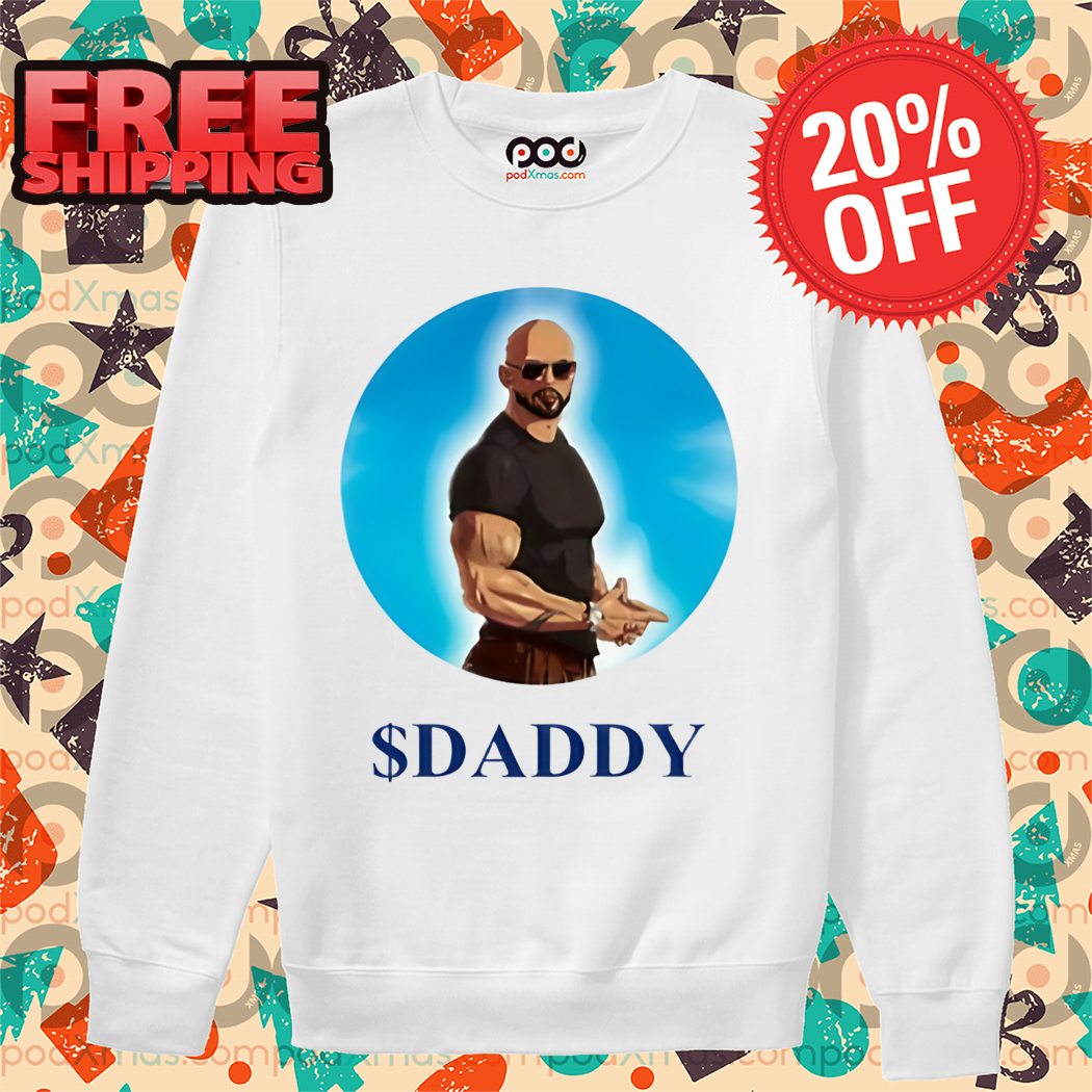 Andrew Tate Wearing $Daddy Shirt