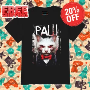 Meow Paw Jigsaw Halloween 2024 Shirt
