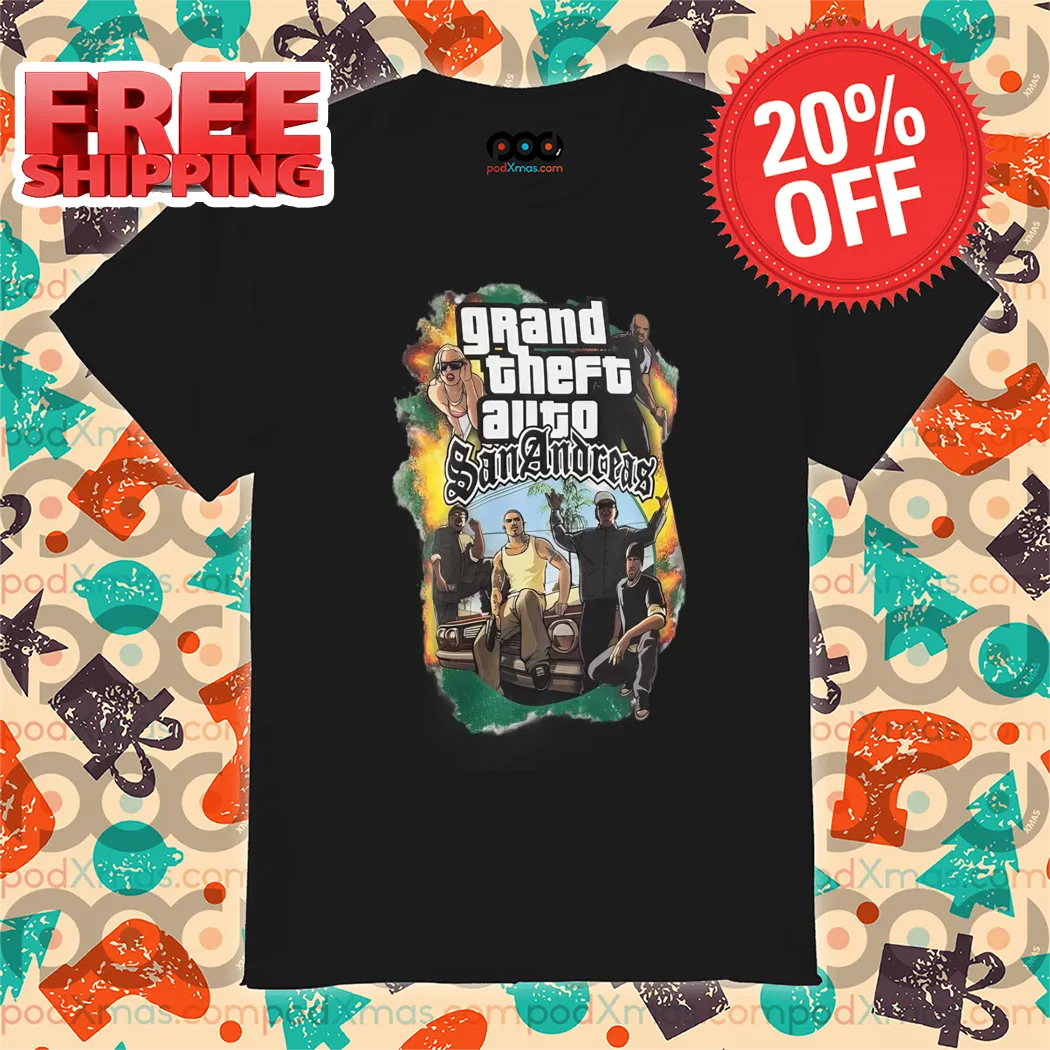 GTA V Grand Theft Auto San Andreas 2024 Shirt