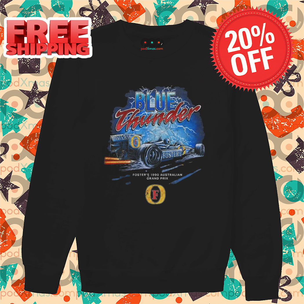 Fosters Blue Thunder Foster's 1990 Australian Grand Prix 2024 Vintage Shirt Fosters Blue Thunder Foster's 1990 Australian Grand Prix 2024 Vintage Shirt