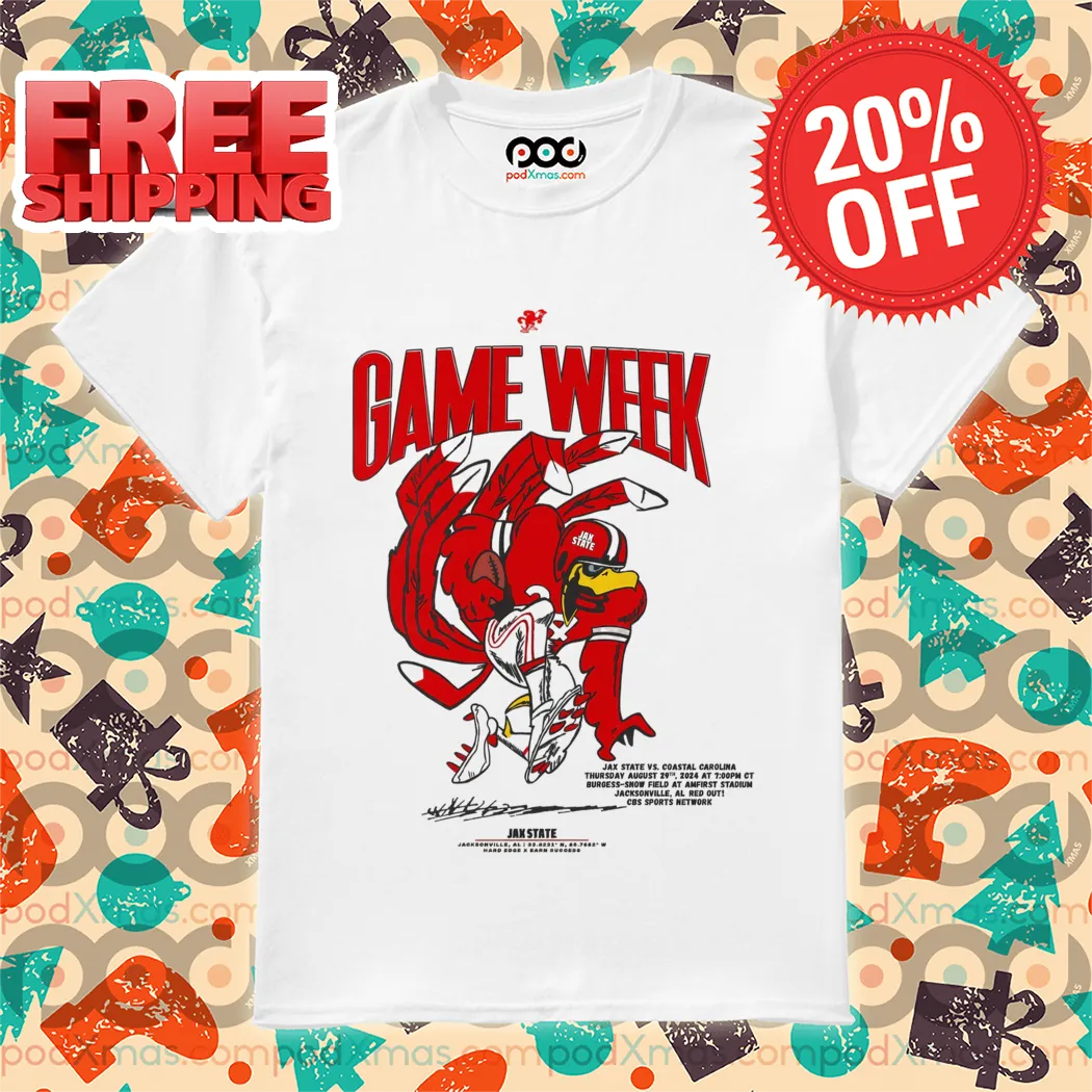 Jacksonville State Gamecocks Game Week 2024 Shirt