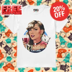 James Hillier The Childless Cat Lady 2024 Shirt