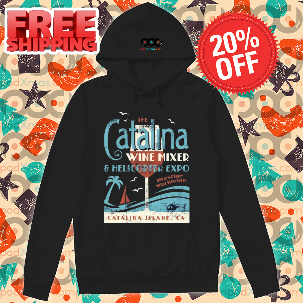 The Catalina Wine Mixer Helicopter Expo Vintage 2024 Shirt