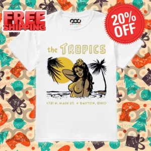 The Tropics Dayton OH Vintage Tiki Bar 2024 Shirt