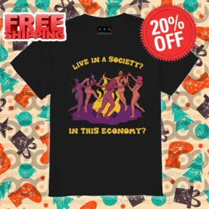 Camping Live In A Society In This Economy 2024 Shirt
