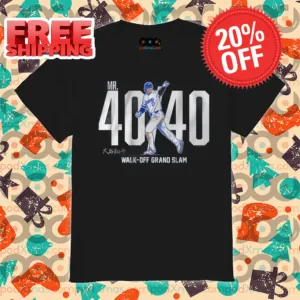 Shohei Ohtani Mr. 40-40 Walk Off Grand Slam 2024 MLB Shirt