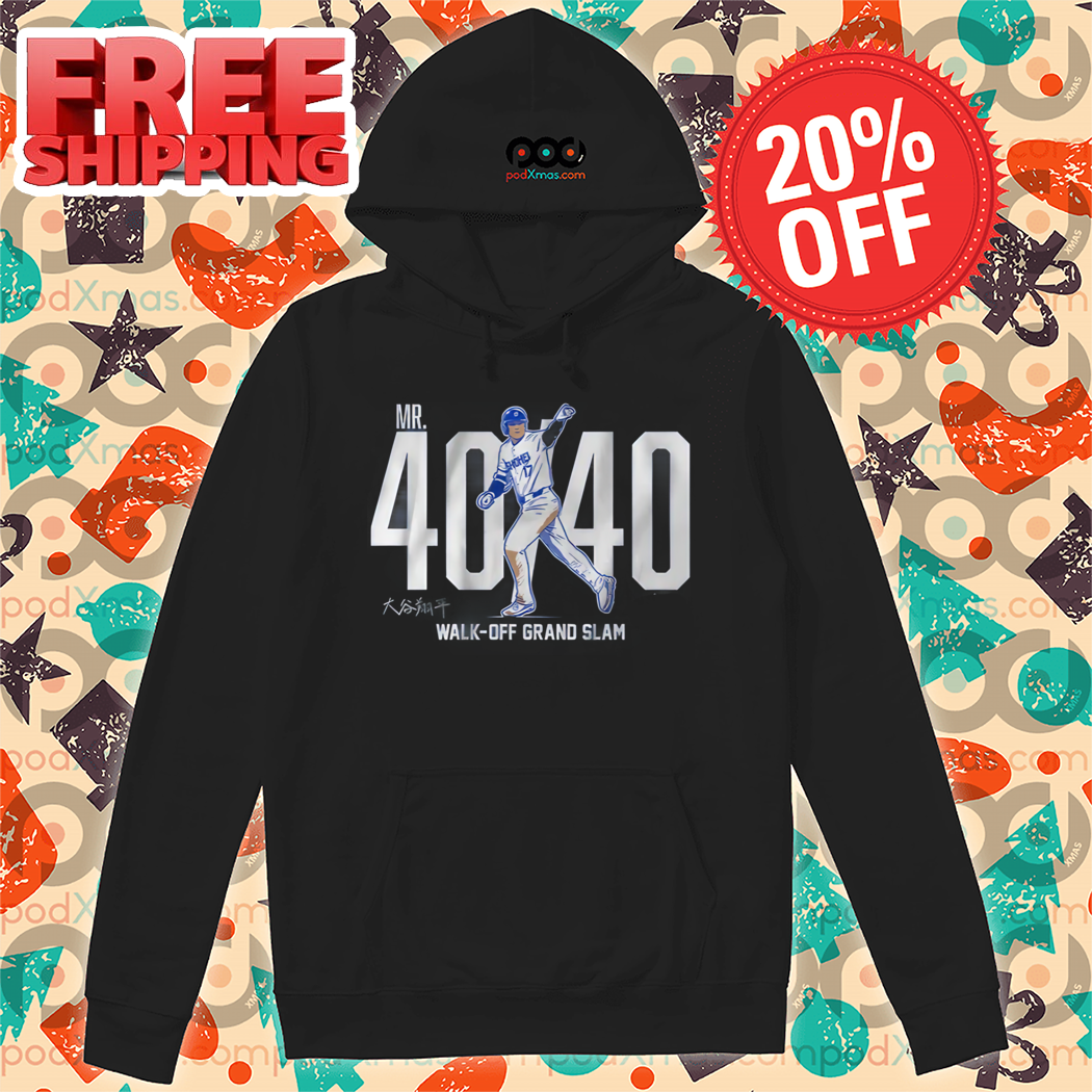 Shohei Ohtani Mr. 40-40 Walk Off Grand Slam 2024 MLB Shirt