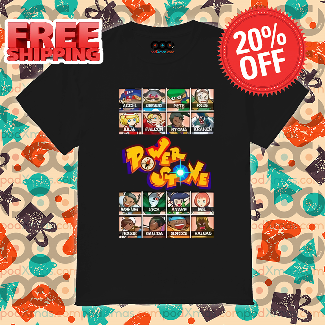 Power Stone Characters 2024 Shirt