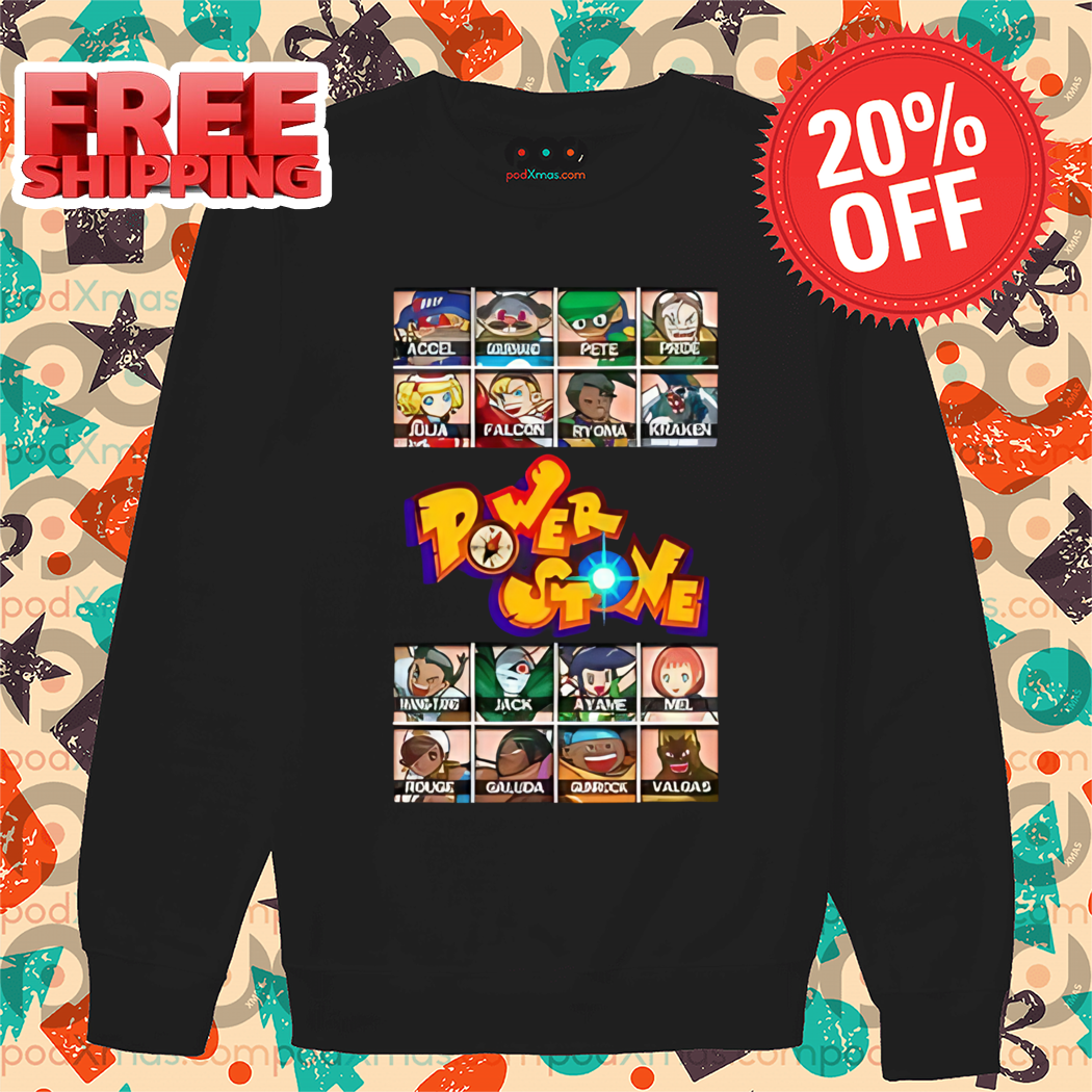 Power Stone Characters 2024 Shirt