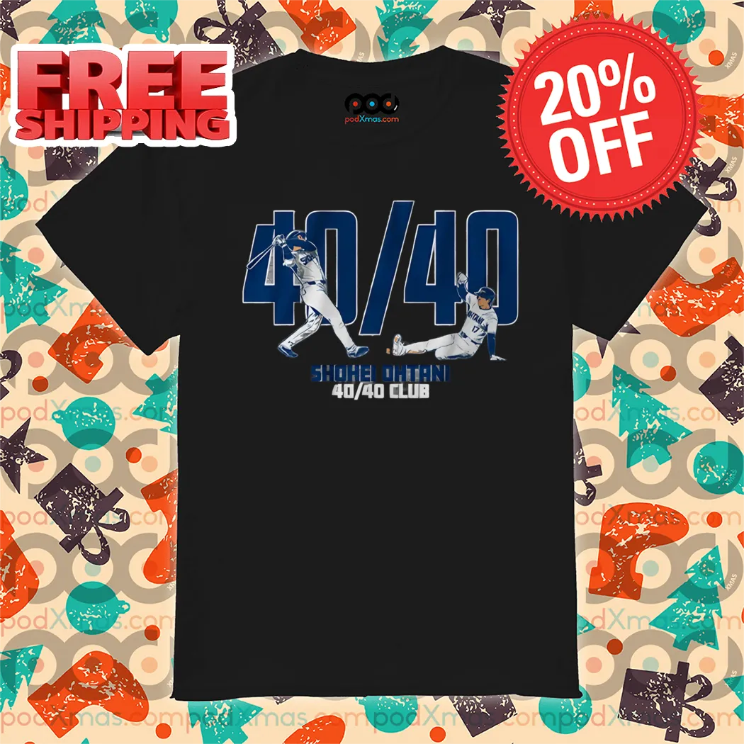 Shohei Ohtani 40 40 Los Angeles Dodgers MLB 2024 Shirt