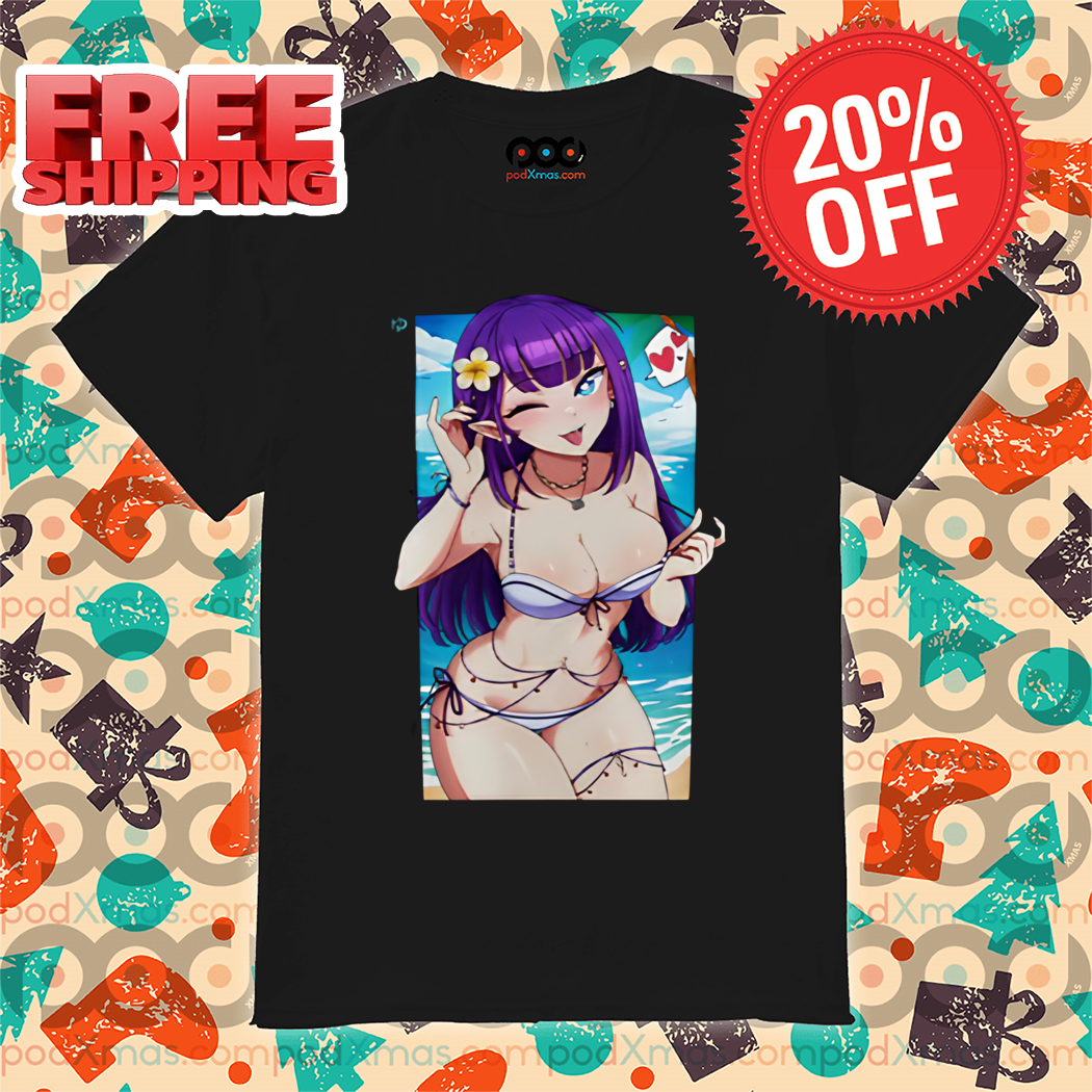 V2 Waifu Sexy Anime Girl Bikini Summer 2024 Shirt