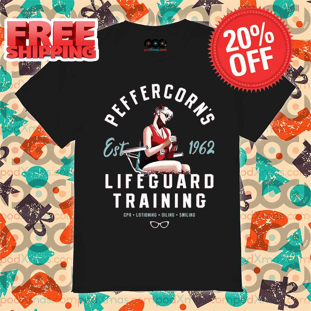 Peffercorn's Est 1962 Lifeguard Training 2024 Shirt