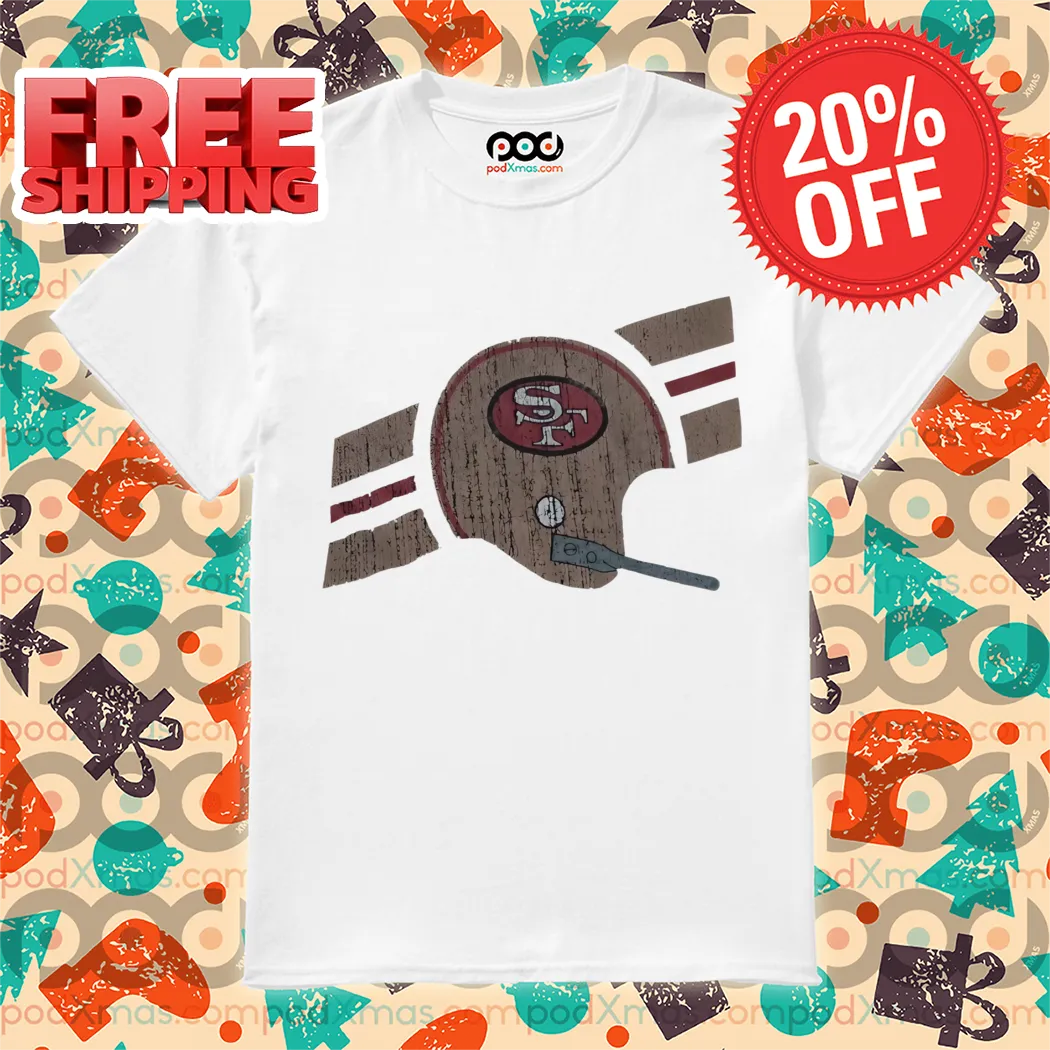 Basketball Helmet San Francisco 49ers 2024 Vintage Shirt