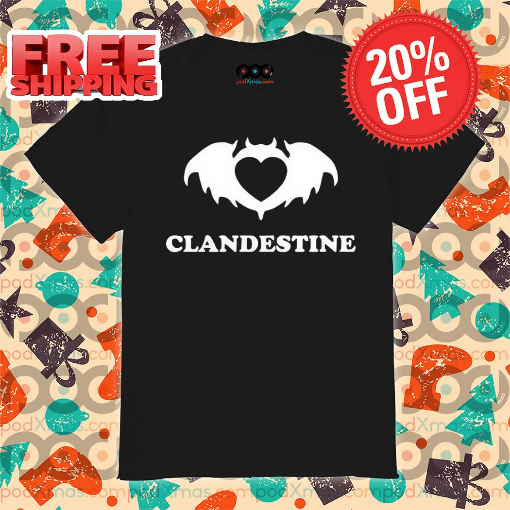 Bat Heart Clandestine 2024 Shirt