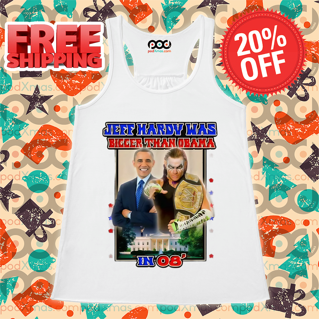 Jeff Hardy Was Bigger Than Obama In 08' Wrestling Shirt