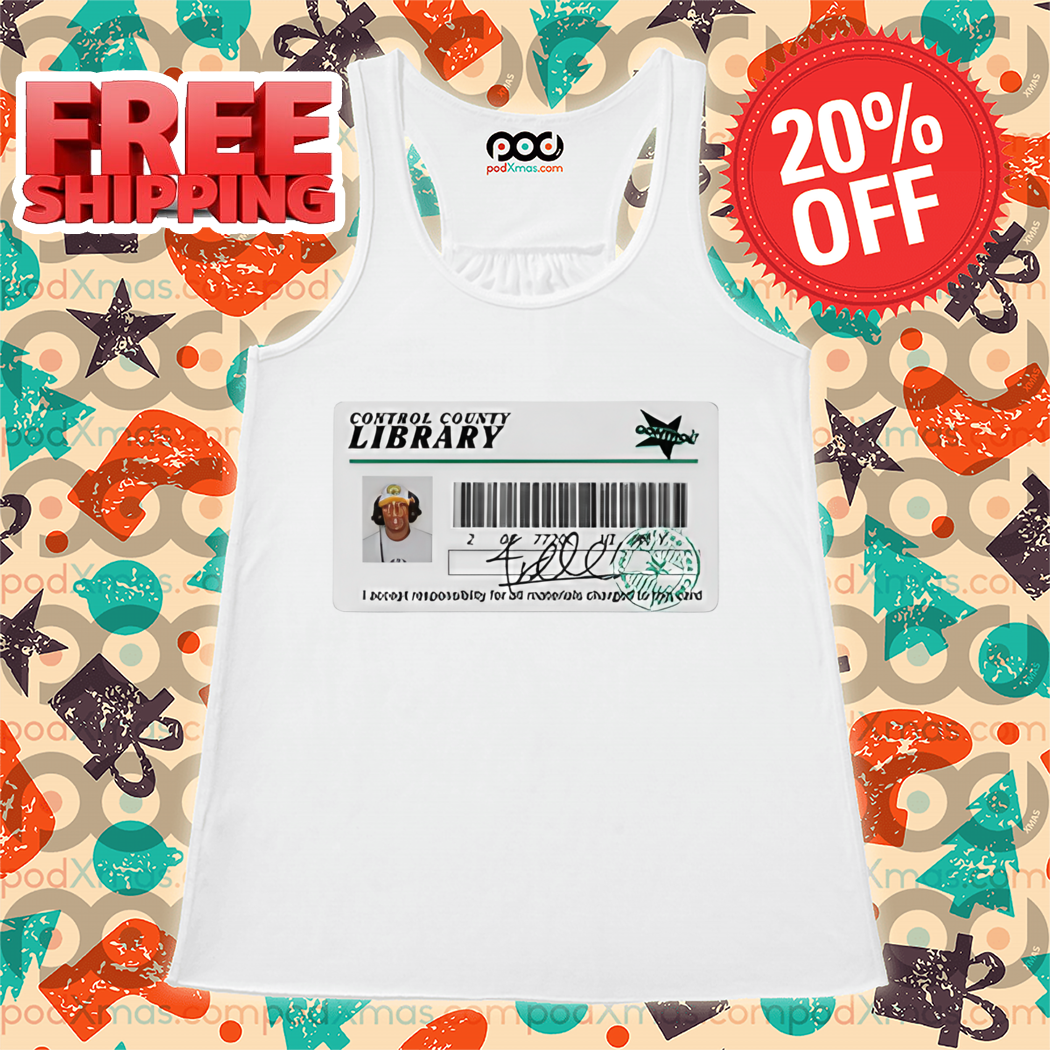 Custom Photo Control Library Card Shirt