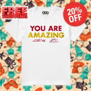 Caitlin Clark and Aliyah Boston You Are Amazing Signature Shirt