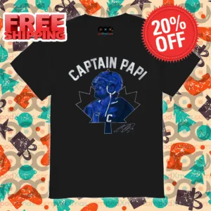 Auston Matthews Captain Papi Toronto Maple Leafs Signature 2024 Shirt
