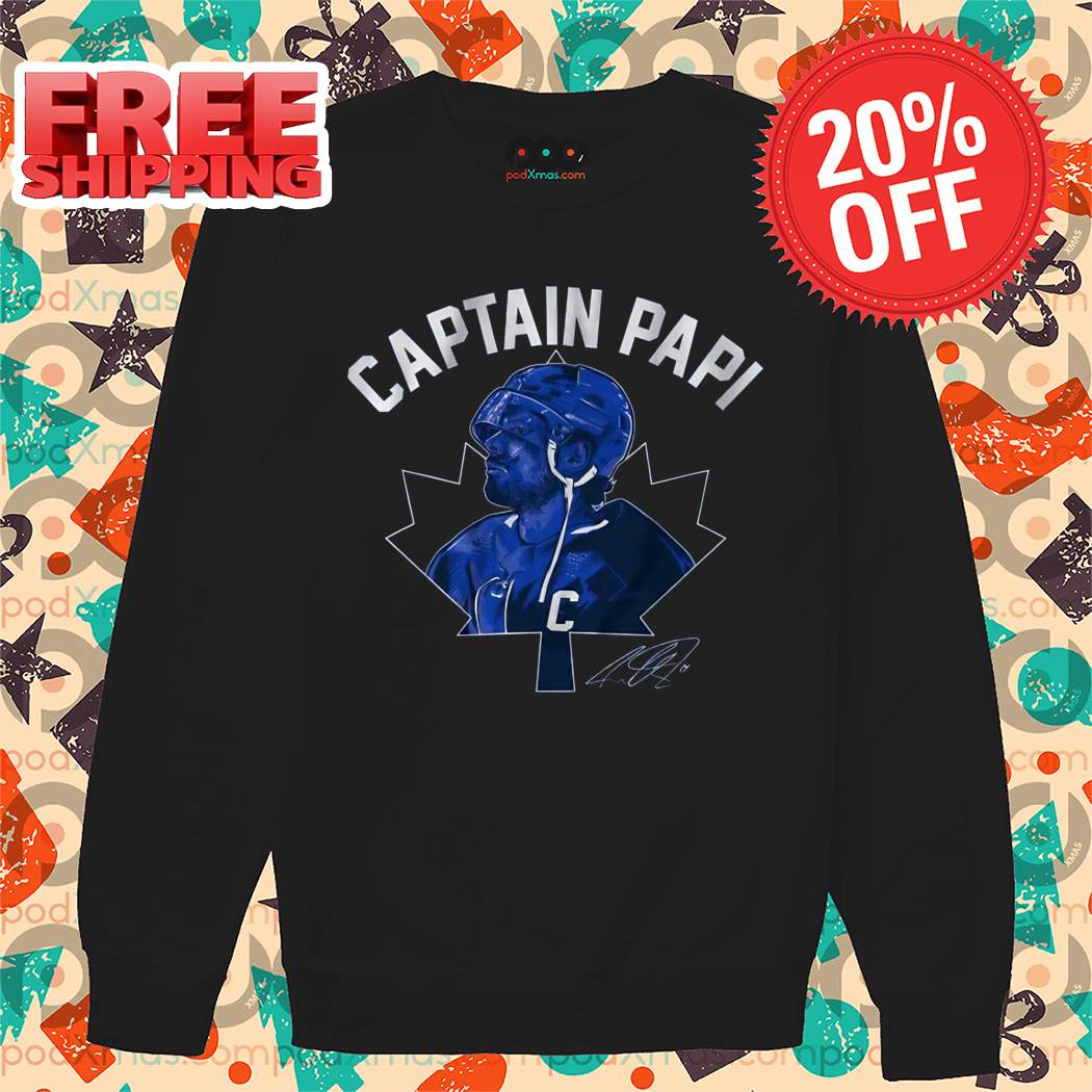Auston Matthews Captain Papi Toronto Maple Leafs Signature 2024 Shirt