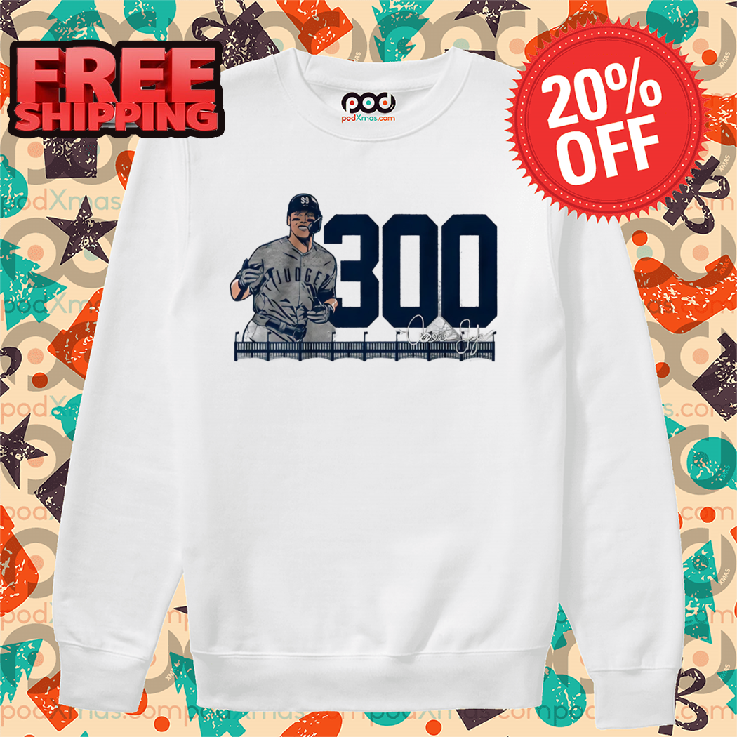 Aaron Judge 300 New York Yankees Signature 2024 Shirt
