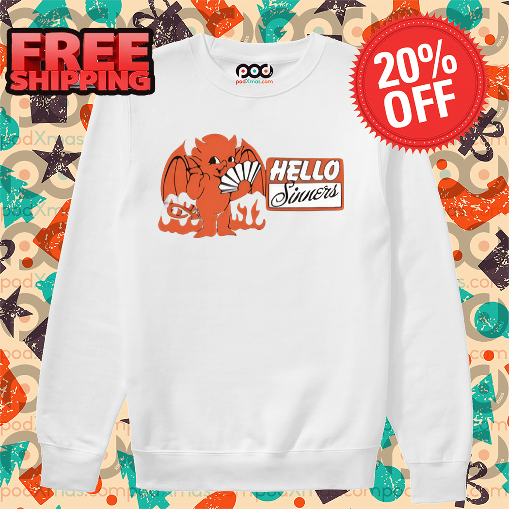 Little Evil Hello Sinners Vintage Shirt