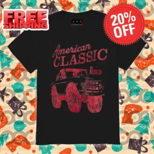 Truck American Classic Bronco Vintage Shirt