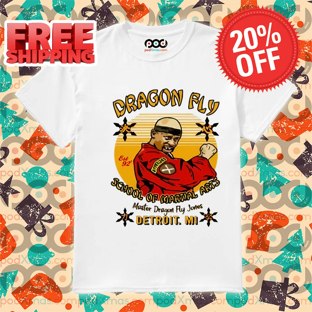 Dragonfly School Of Martial Arts Master Dragonfly Jets Shirt