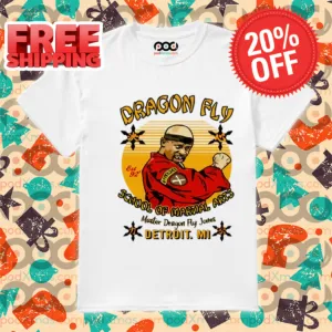 Dragonfly School Of Martial Arts Master Dragonfly Jets Shirt