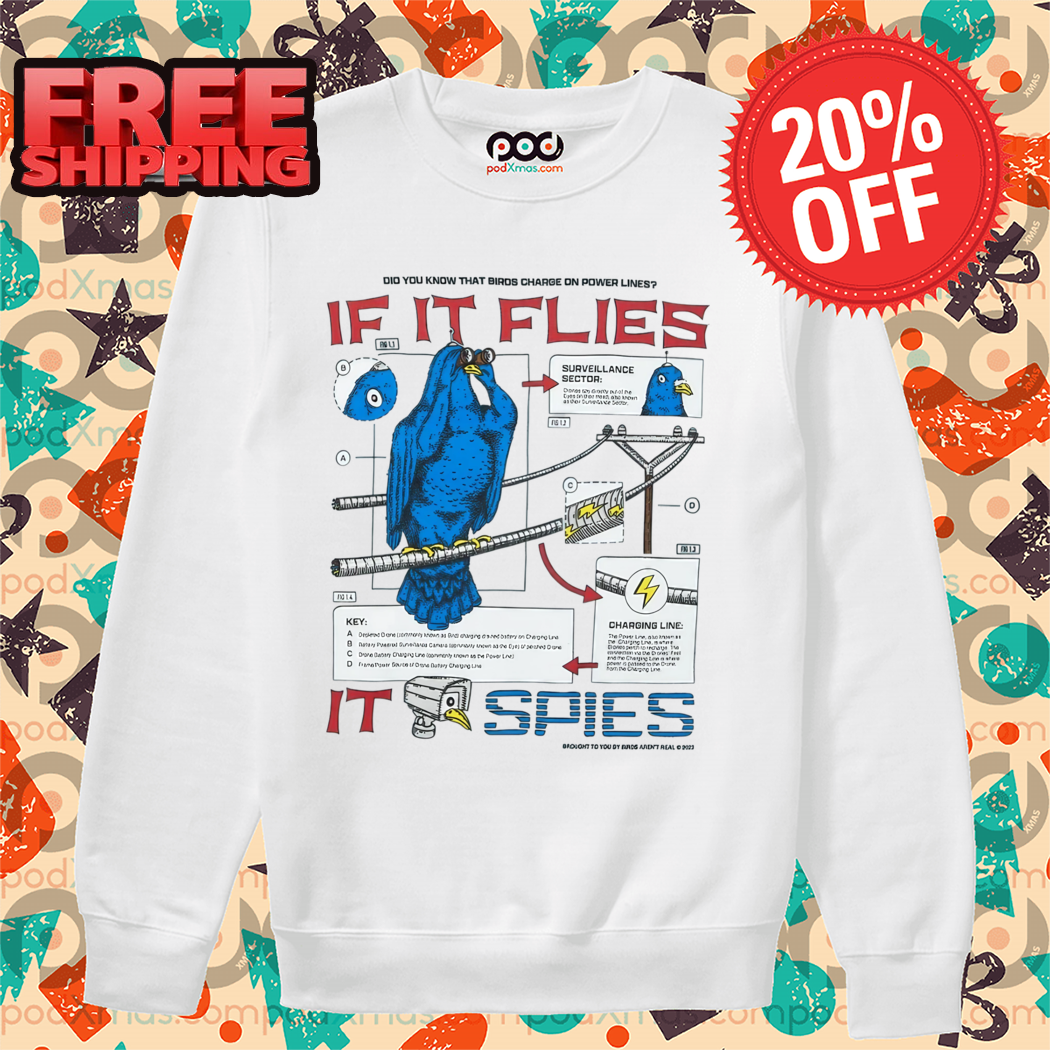 Bird If It Flies It Spies 2024 Shirt
