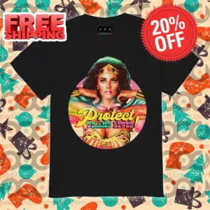 Wonder Woman Lynda Carter Protect Trans Lives Shirt