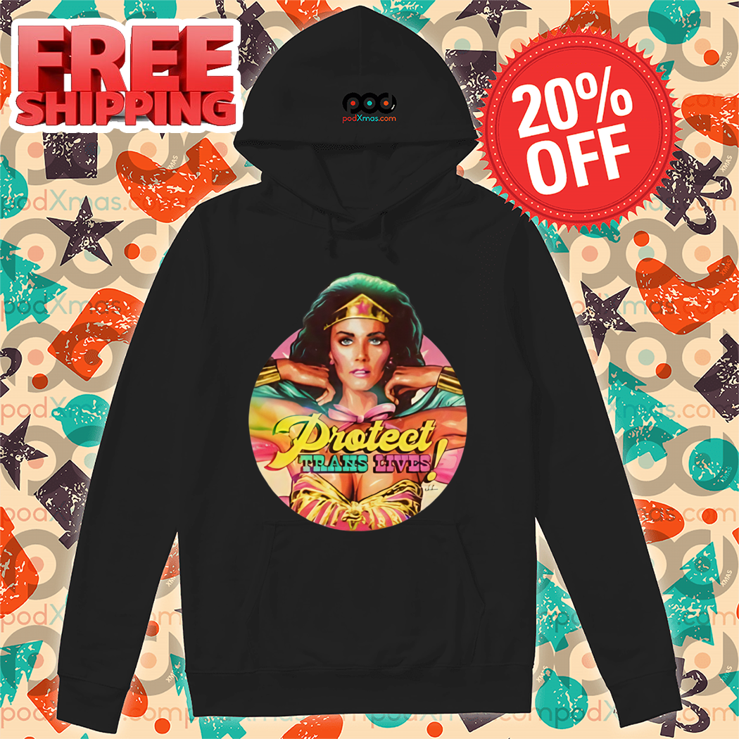 Wonder Woman Lynda Carter Protect Trans Lives Shirt