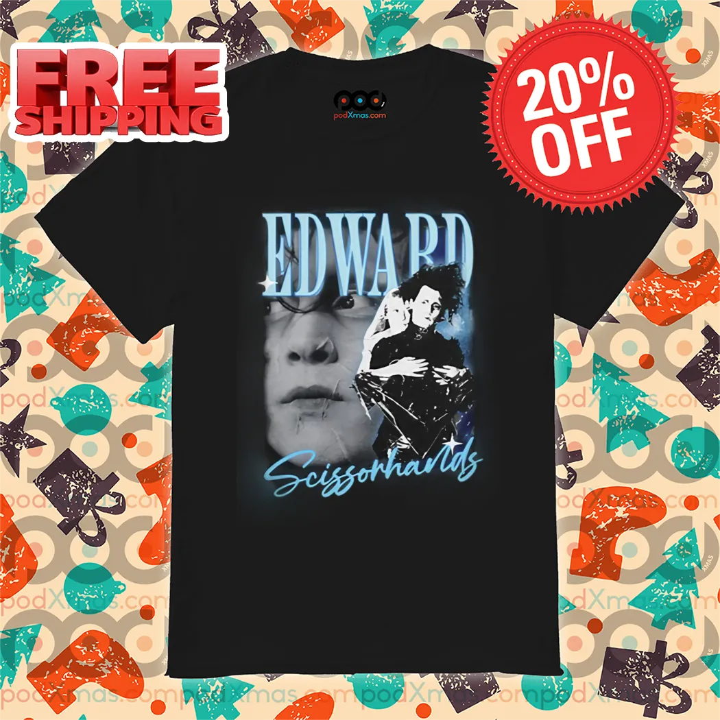 Edward Scissorhands Homage Graphic 2024 Shirt