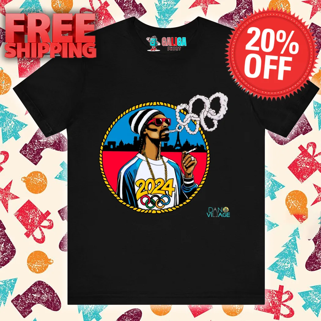 Snoop Dogg At The Olympics 2024 Paris Hold The Biggest Torch Blunt Shirt