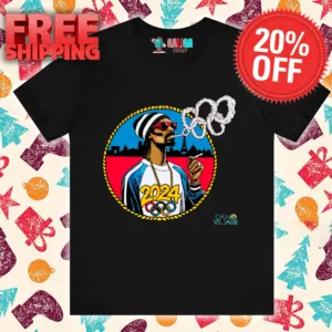 Snoop Dogg At The Olympics 2024 Paris Hold The Biggest Torch Blunt Shirt