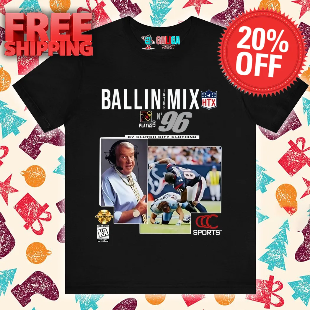Ballin In The Mix N 96 By Clutch City Clothing Shirt