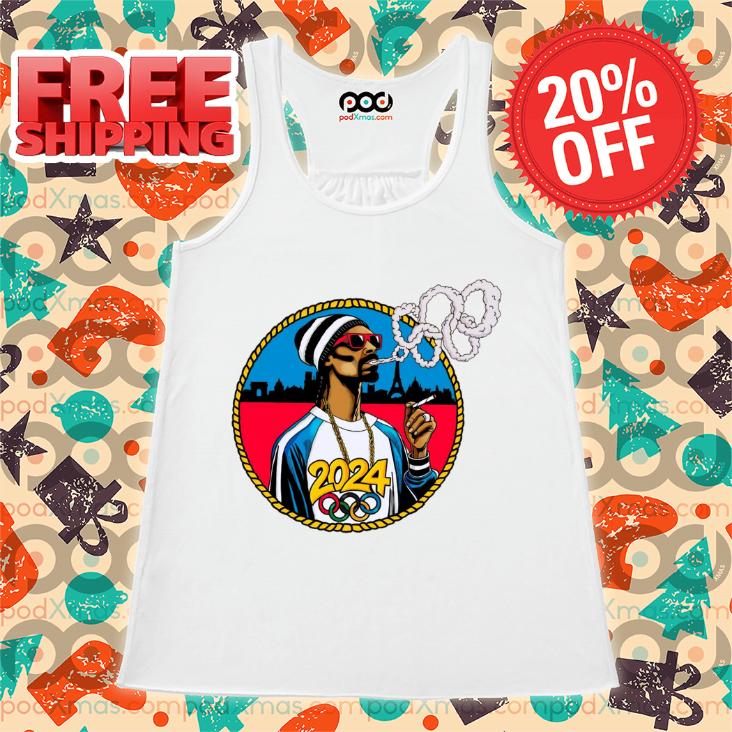 Snoop Dogg At The Olympics 2024 Paris Hold The Biggest Torch Blunt Shirt