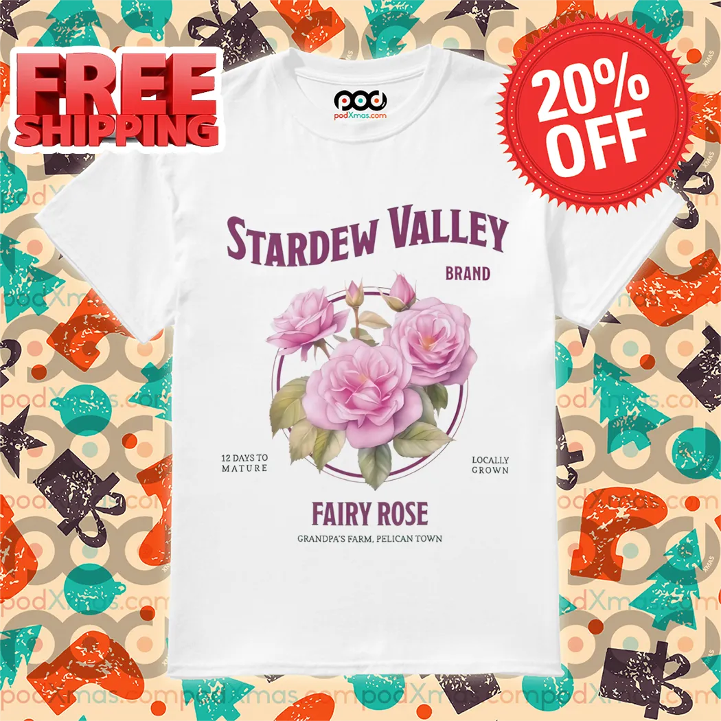 Stardew Valley Brand Fairy Rose Shirt