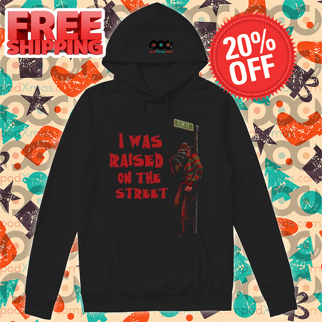 Freddy Krueger I Was Raised On The Street Halloween 2024 Shirt