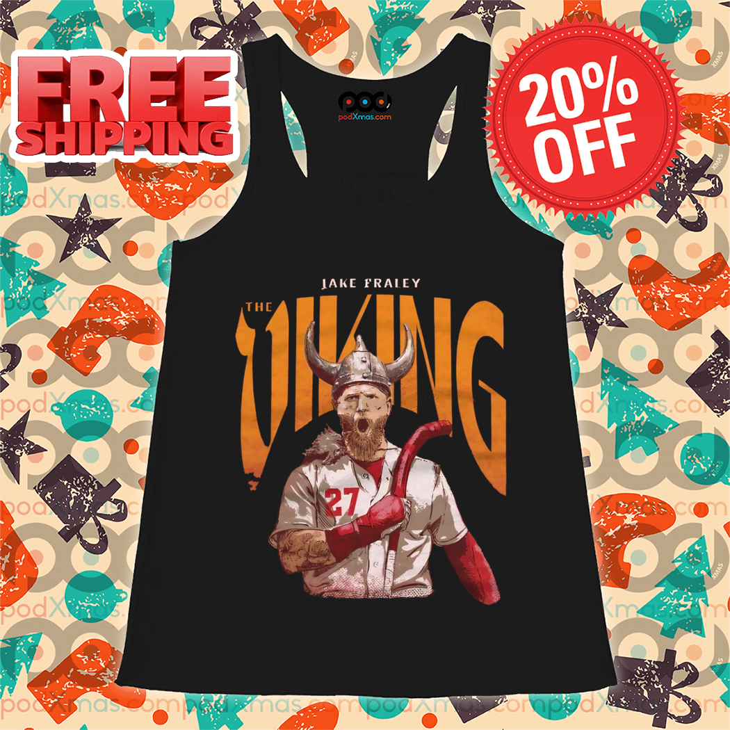 Jake Fraley Cincinnati The Viking WHT Shirt
