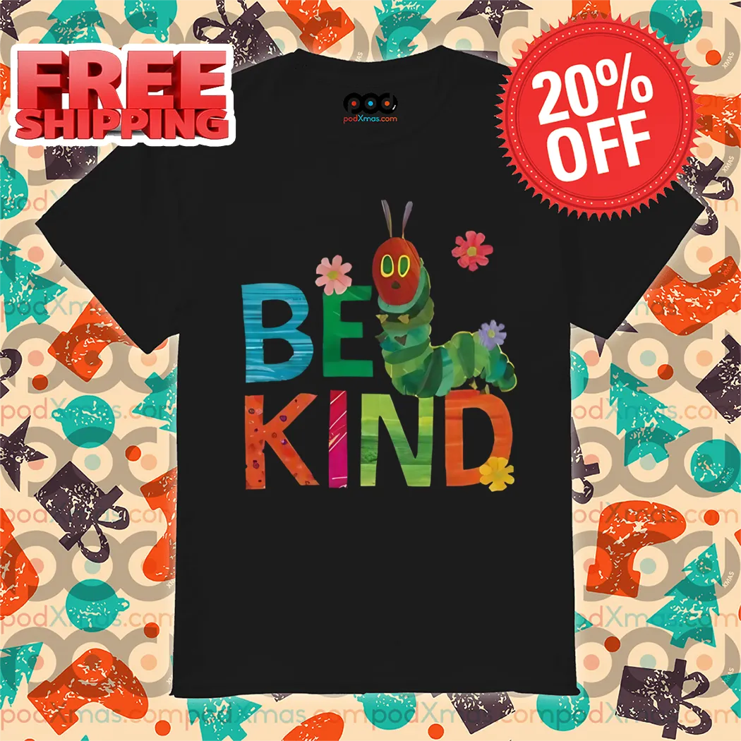 Worm Floral Be Kind 2024 Shirt