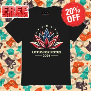 America Lotus For Potus 2024 Shirt