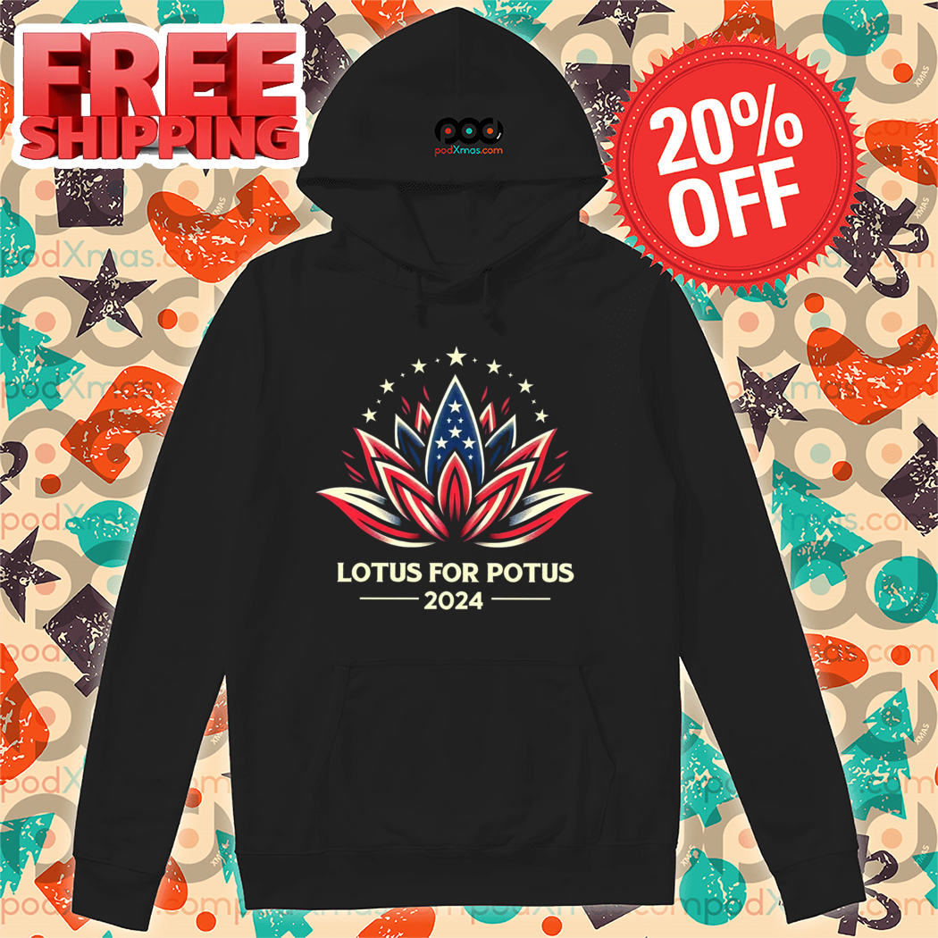 America Lotus For Potus 2024 Shirt