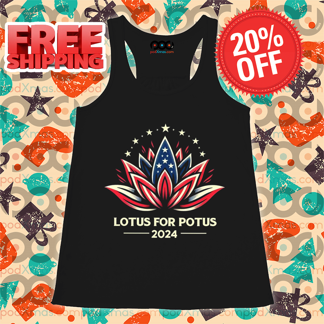 America Lotus For Potus 2024 Shirt
