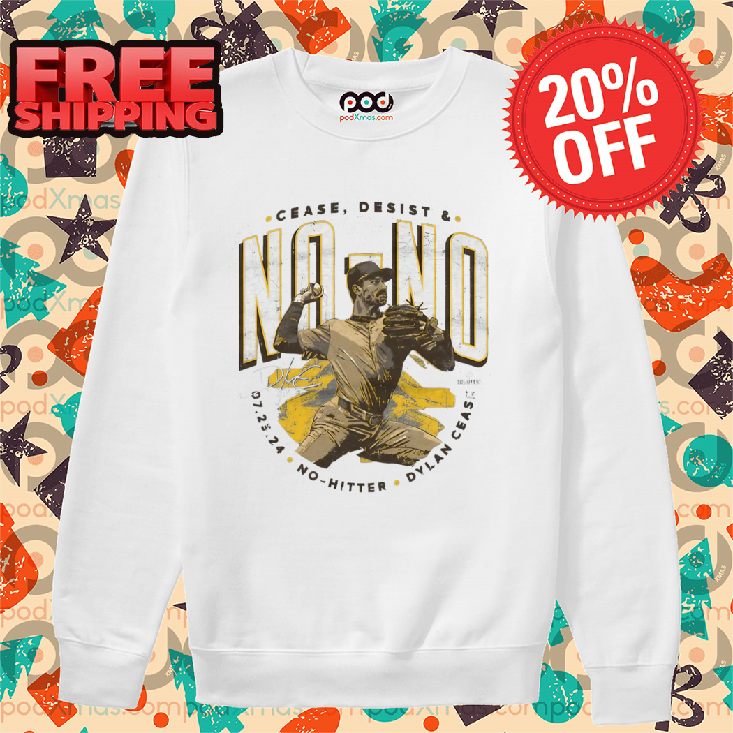 Dylan Cease San Diego No Hitter WHT Shirt