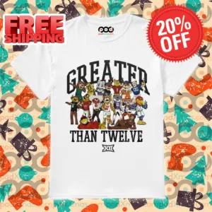 All Mascots Basketball Greater Than Twelve 2024 Shirt