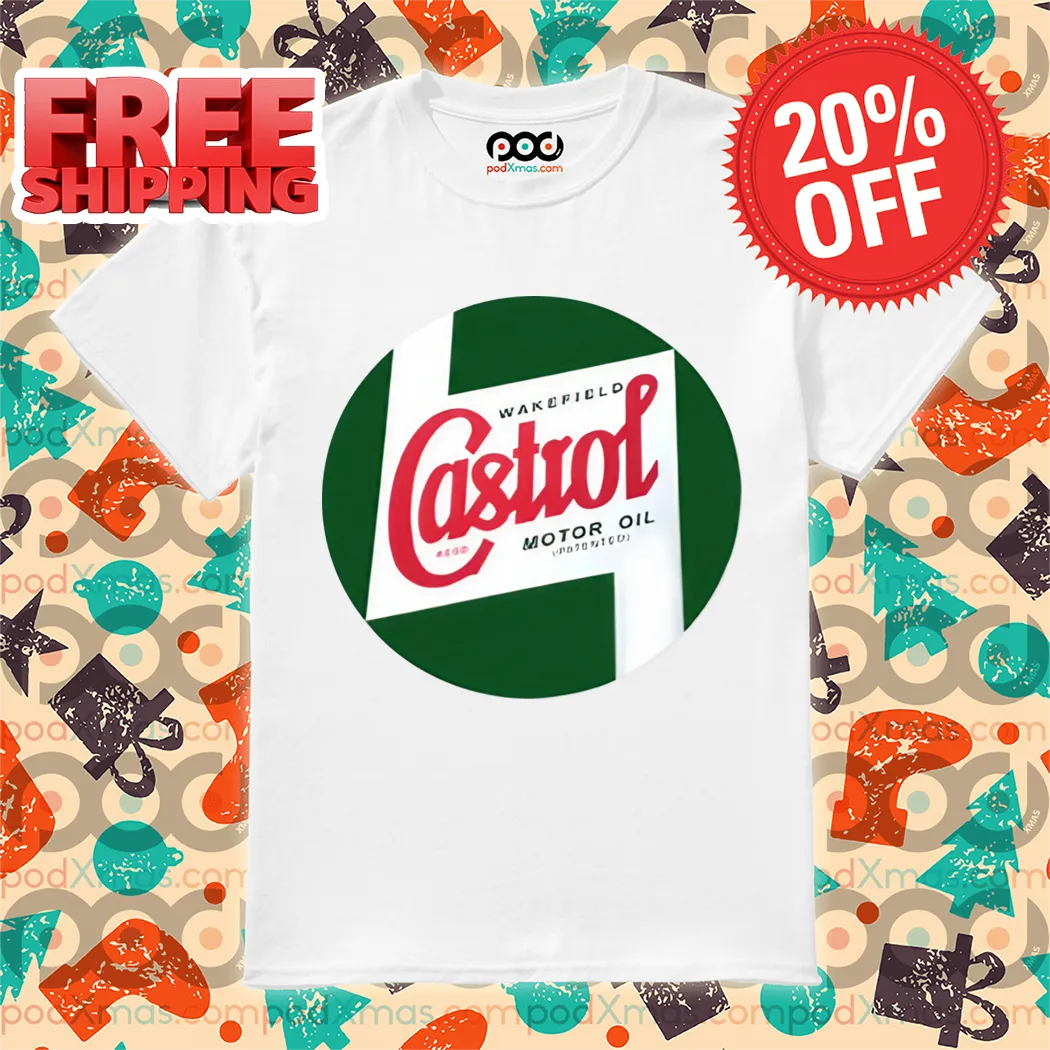 Johann Zarco Wearing Wakefield Castrol Motor Oil Logo Shirt
