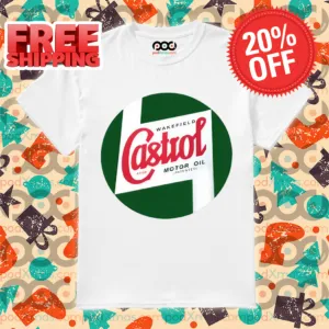 Johann Zarco Wearing Wakefield Castrol Motor Oil Logo Shirt